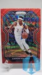 2020-21 Panini Prizm RUBY WAVE Aaron Holiday#74 Red SP Indiana Pacers